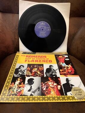 The Romeros Play An Evening of Flamenco – White Back Cover Vinyl Sleeve